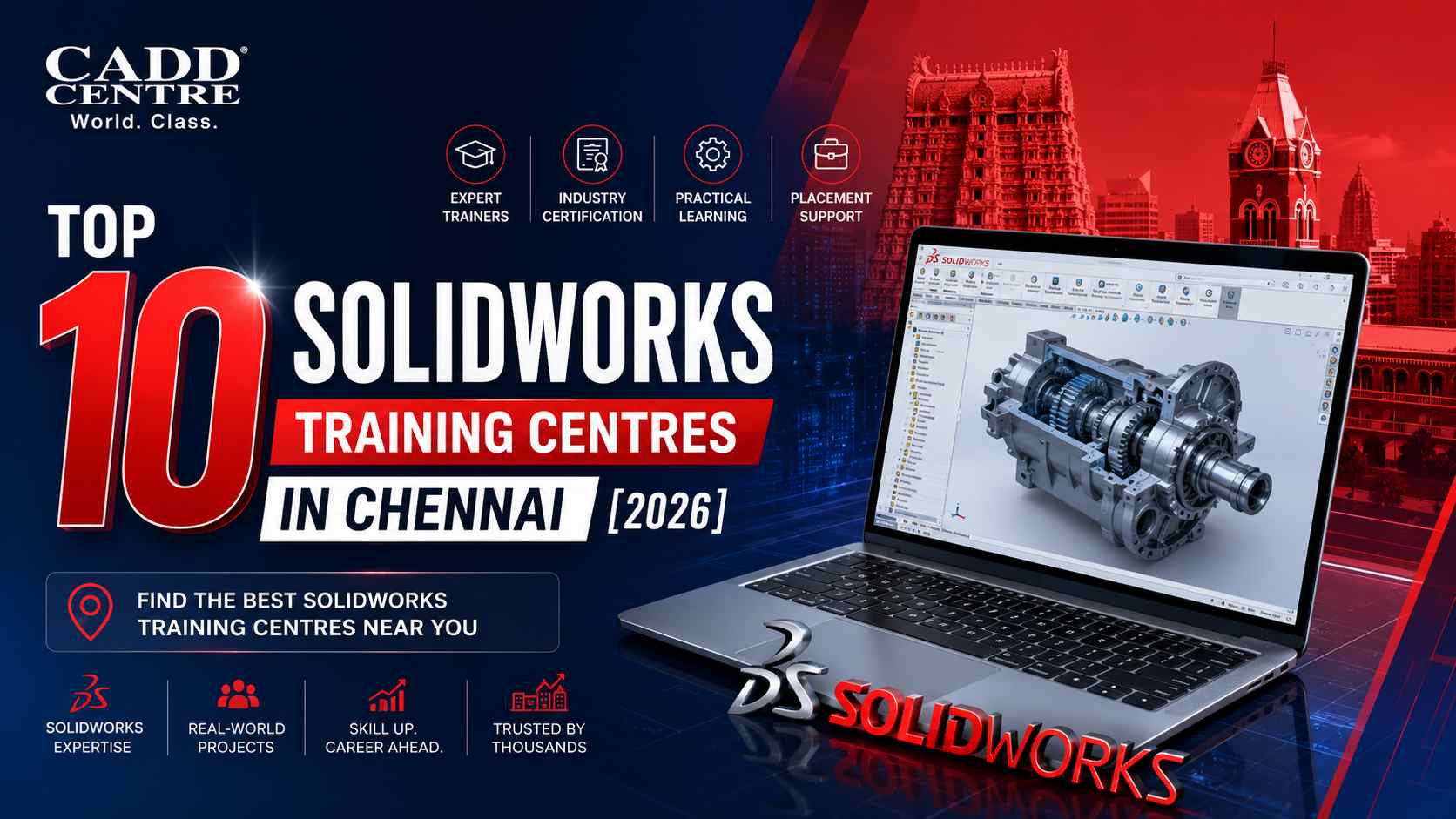 Best Top 10 SolidWorks Training Centres in Chennai